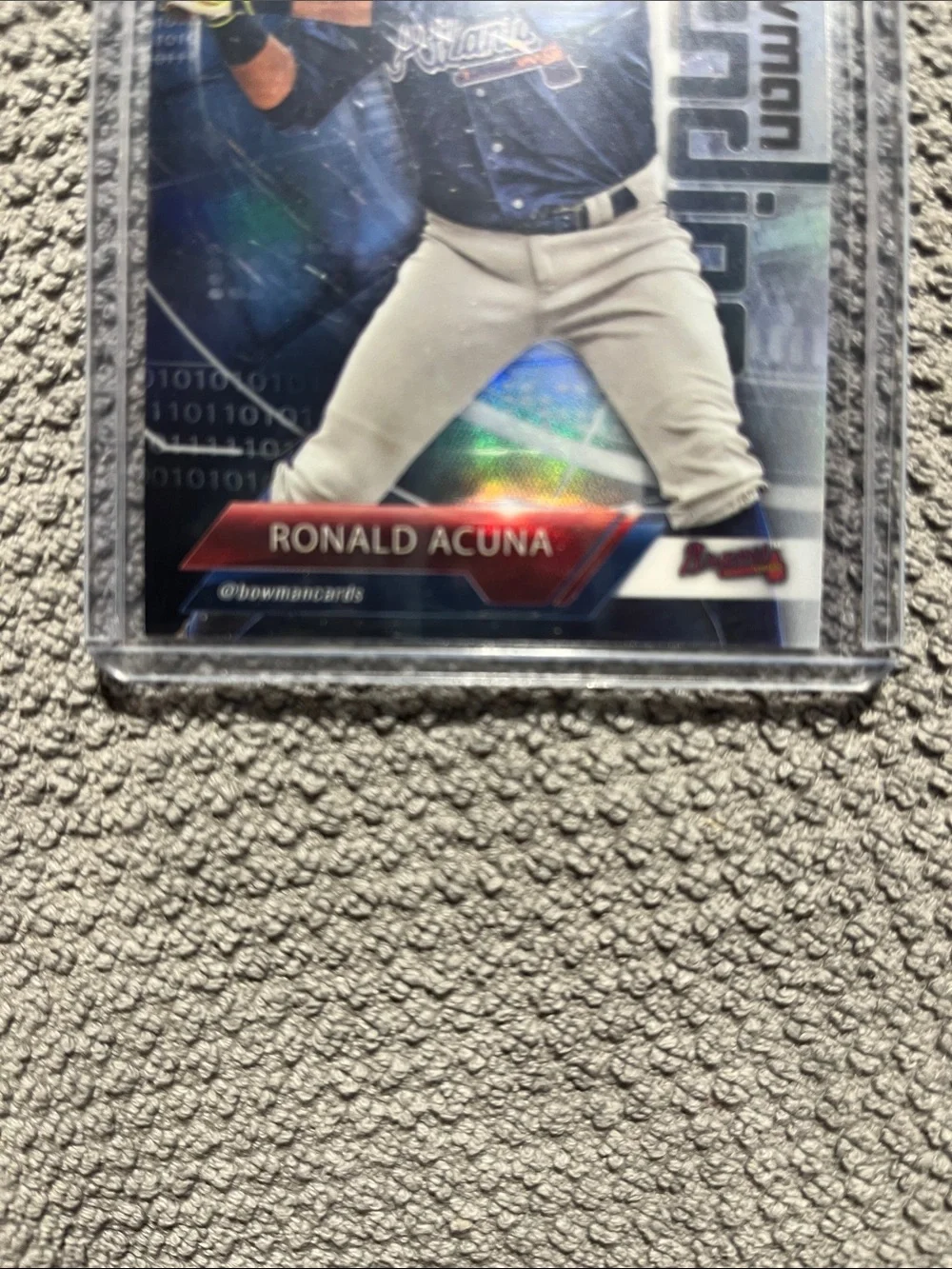 2018 Bowman Chrome Trending Ronald Acuna Jr (RC) # - RA